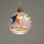 Christmas Bulb with Star of Texas