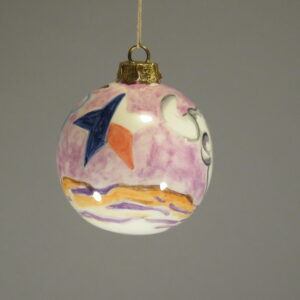 Christmas Bulb with Star of Texas