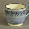 Small, Pansy Blue, Burgundy and White Mug - Image 2